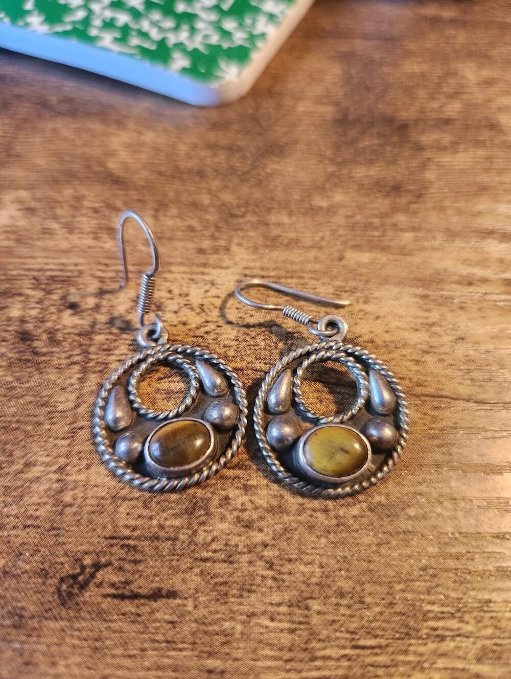 Vintage 925 Silver Earrings